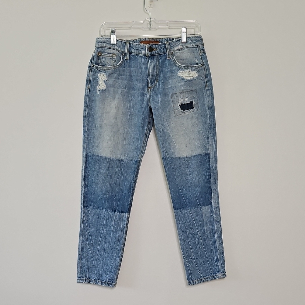 Joe's Jeans Collector's Edition Ex-lover Boyfriend Straight Crop Jeans Size 26